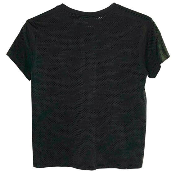 Lululemon 6 Black Breeze By Short Sleeve Pull Over Top Active Gym - Picture 2 of 7